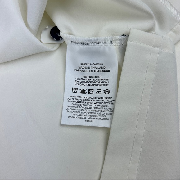 Nike On Field NFL Mens Polo Shirt Sz 2XL Seattle Seahawks White Team Issue - Picture 4 of 6